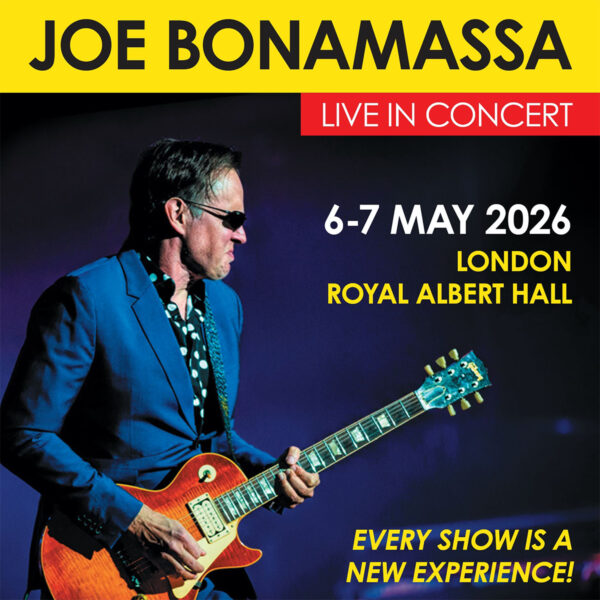 Joe Bonamassa's May 2026 London Royal Albert Hall concerts