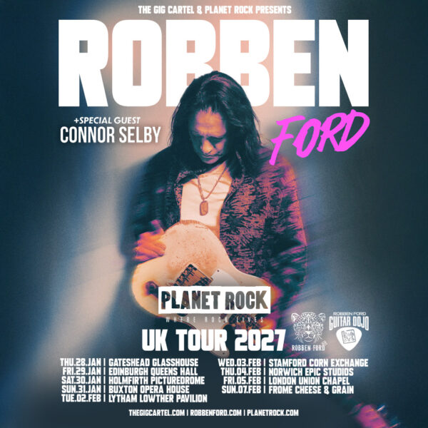 Robben Ford UK tour with Connor Selby