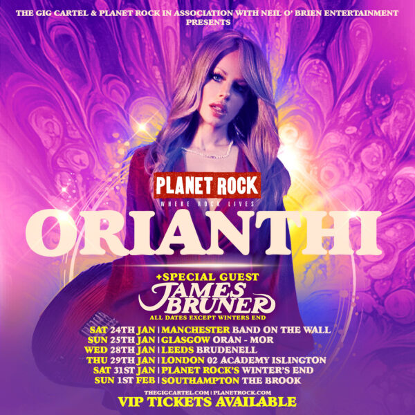 Orianthi adds support act