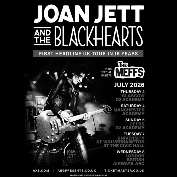 Joan Jett and the Blackhearts UK tour